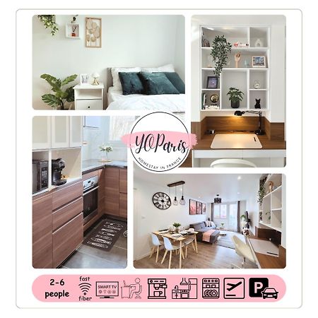 Entire 60M2 Apartment - Close To Paris - Parking - Kitchen - 2Min Rerb - Olympic'24 Bourg-la-Reine Eksteriør billede